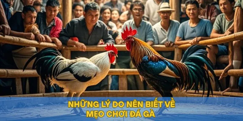 Những lý do nên biết về mẹo chơi đá gà